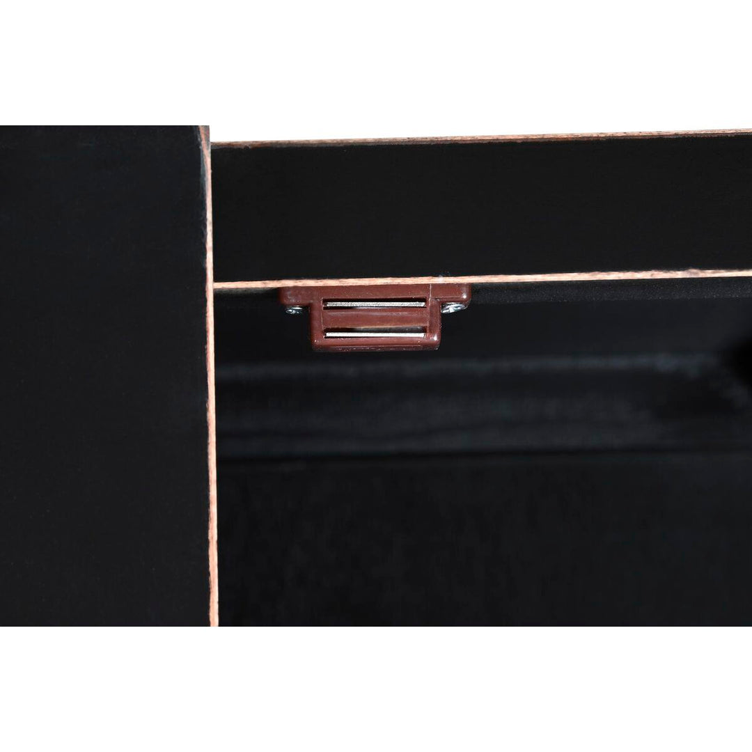 Dkd Home Decor Kast Dkd Home Decor   110 X 50 X 180 Cm Zwart Metaal Populier