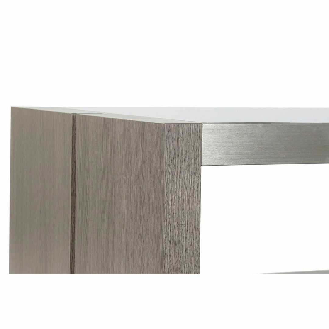 Dkd Home Decor Hoofdtafel Dkd Home Decor Kristal Aluminium Ek Gehard Glas (120 X 60 X 37,5 Cm)