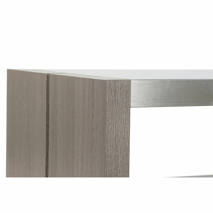 Dkd Home Decor Hoofdtafel Dkd Home Decor Kristal Aluminium Ek Gehard Glas (120 X 60 X 37,5 Cm)