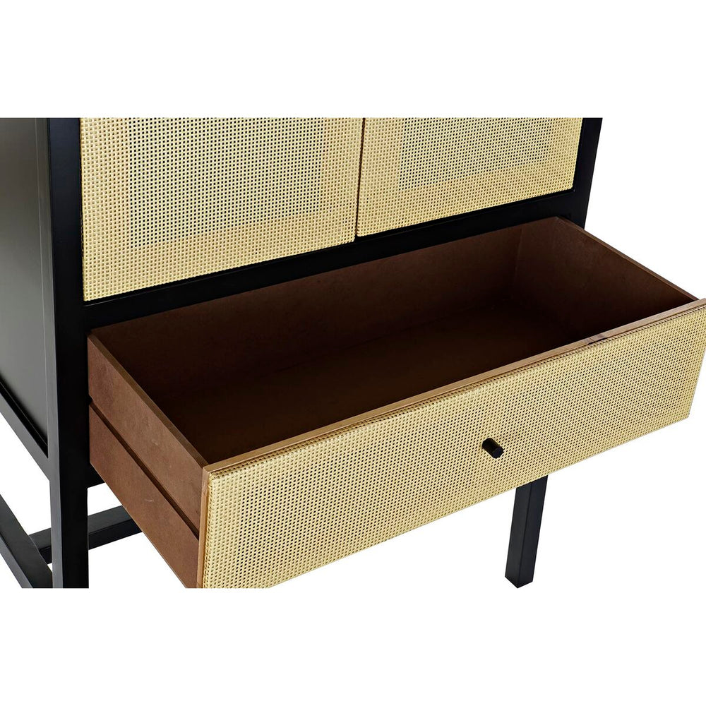 Dkd Home Decor Kast Dkd Home Decor 80 X 38 X 160 Cm Spar Natuurlijk Zwart