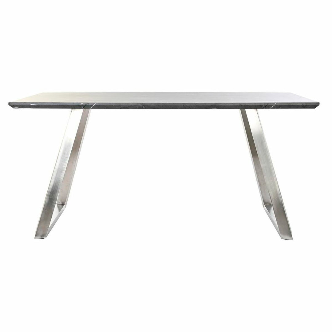 Dkd Home Decor Eettafel Dkd Home Decor Zwart Staal Hout Mdf 160 X 90 X 76 Cm
