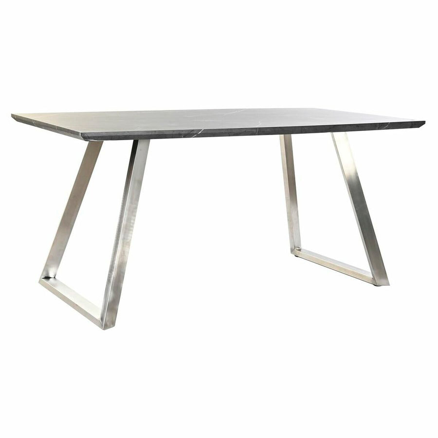 Dkd Home Decor Eettafel Dkd Home Decor Zwart Staal Hout Mdf 160 X 90 X 76 Cm