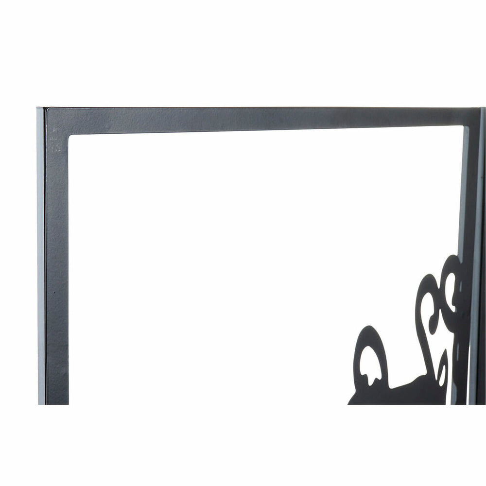 Dkd Home Decor Wanddecoratie Dkd Home Decor 3 Onderdelen Zwart Boomstructuur Metaal (105 X 1,3 X 91 Cm)
