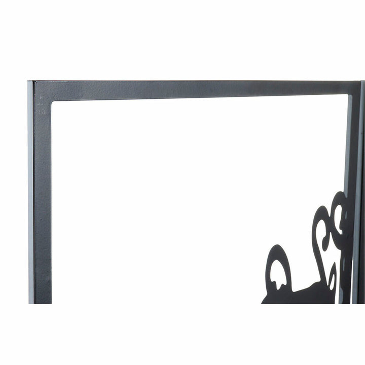 Dkd Home Decor Wanddecoratie Dkd Home Decor 3 Onderdelen Zwart Boomstructuur Metaal (105 X 1,3 X 91 Cm)
