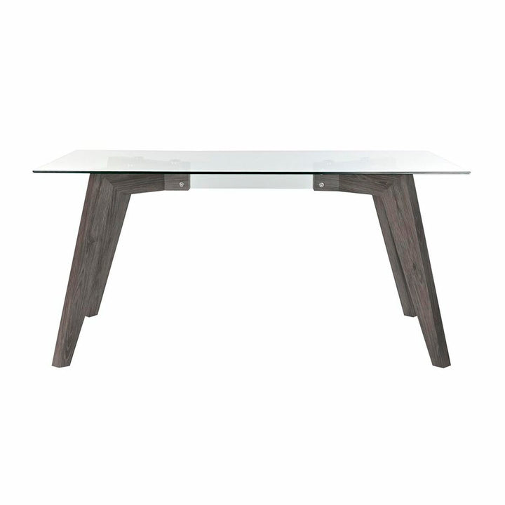 Dkd Home Decor Eettafel Dkd Home Decor Kristal Grijs Transparant Hout Mdf (160 X 90 X 75 Cm)