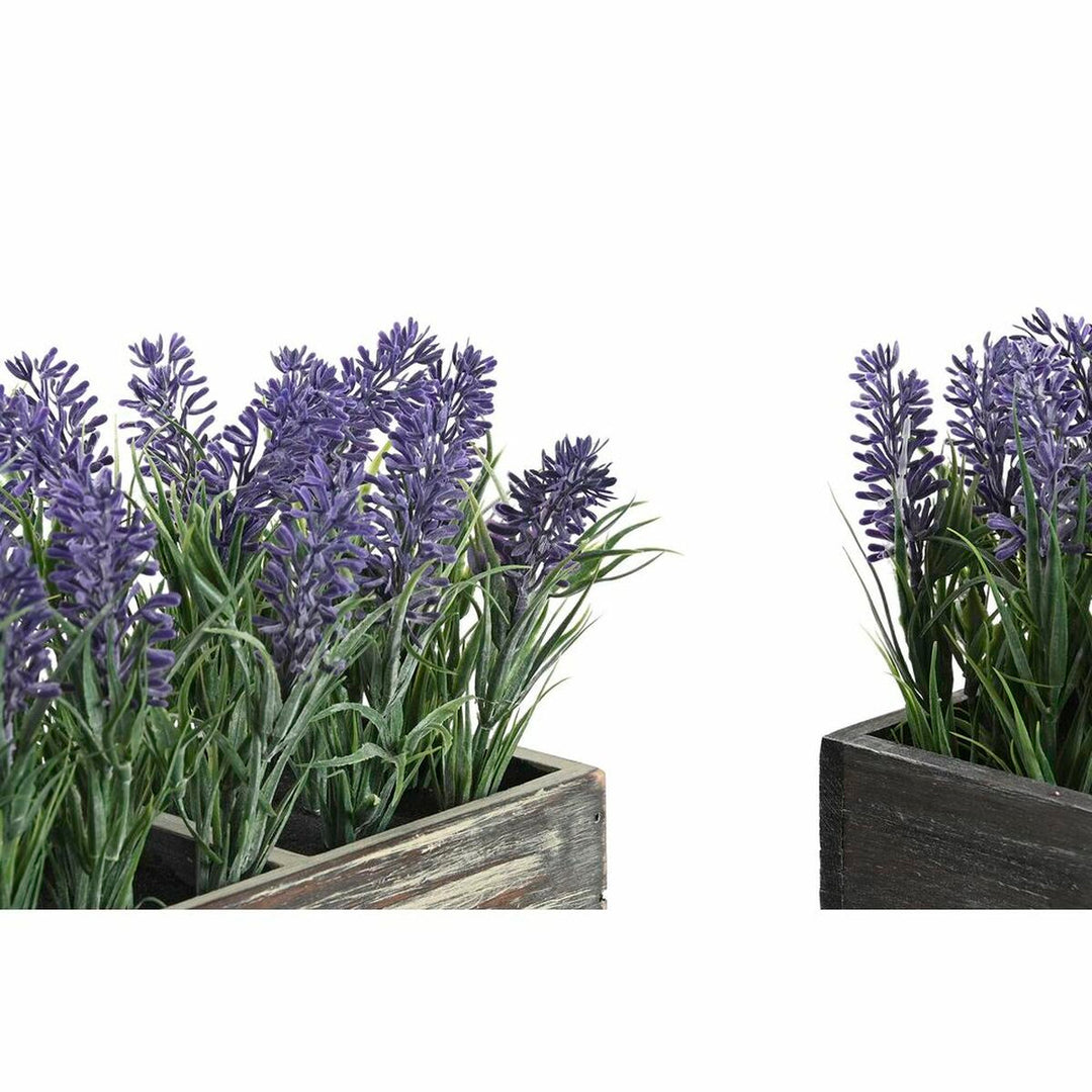 Dkd Home Decor Decoratieve Plant Dkd Home Decor Hout Polyethyleen 32 X 14 X 19,5 Cm (2 Stuks)