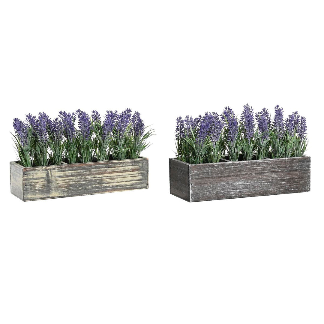 Dkd Home Decor Decoratieve Plant Dkd Home Decor Hout Polyethyleen 32 X 14 X 19,5 Cm (2 Stuks)