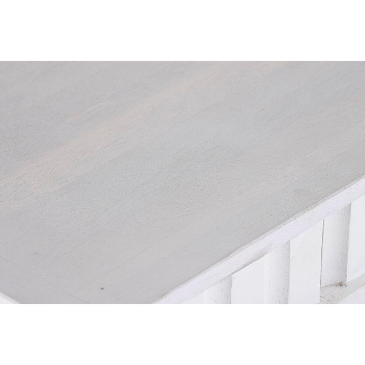 Dkd Home Decor Eettafel Dkd Home Decor Wit Metaal Mangohout 180 X 90 X 76 Cm