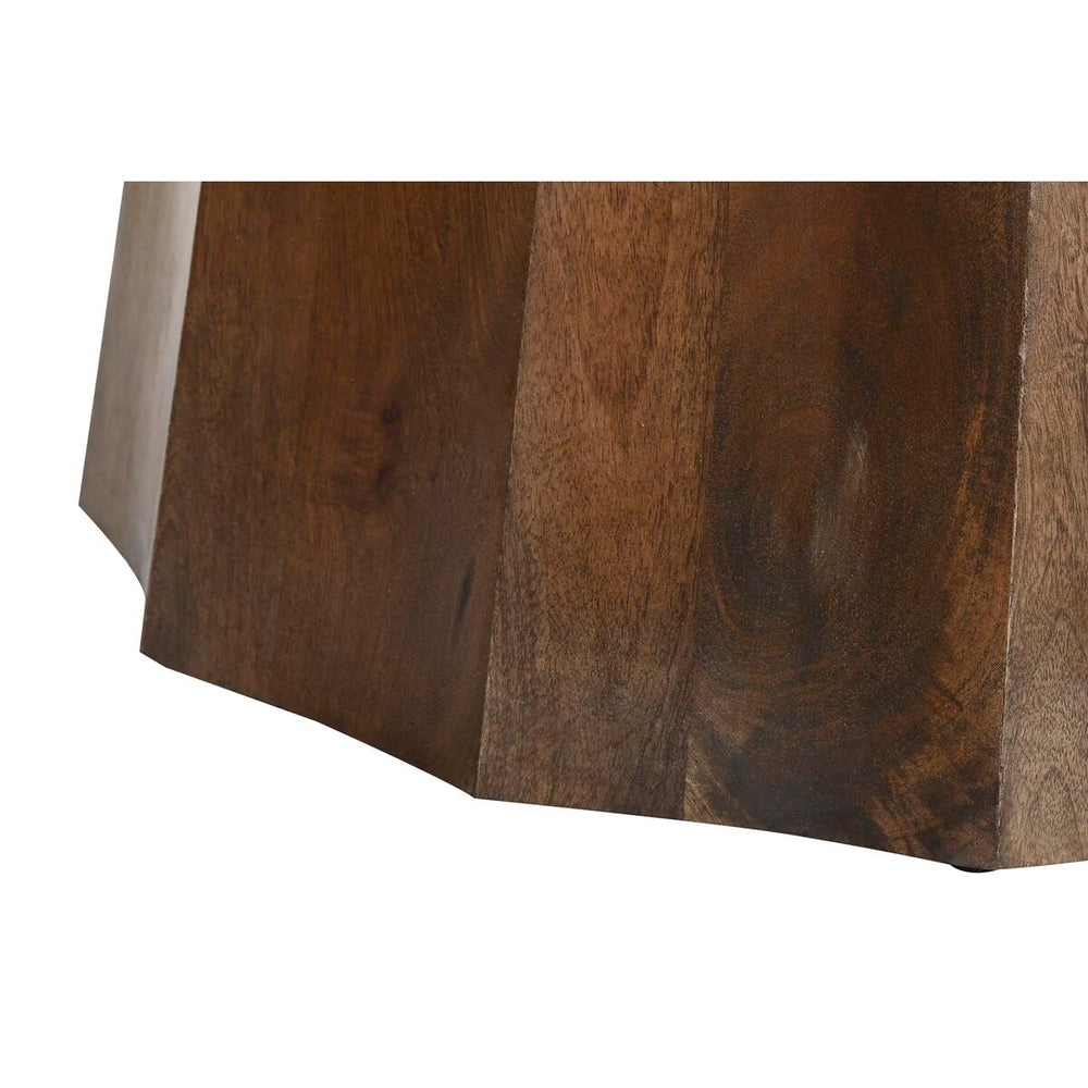 Dkd Home Decor Eettafel Dkd Home Decor Zwart Bruin Marmer Mangohout 120 X 120 X 76 Cm