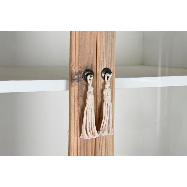 Dkd Home Decor Kast Dkd Home Decor Wit Natuurlijk Kristal Spar 86 X 40 X 180 Cm 80 X 42 X 180 Cm