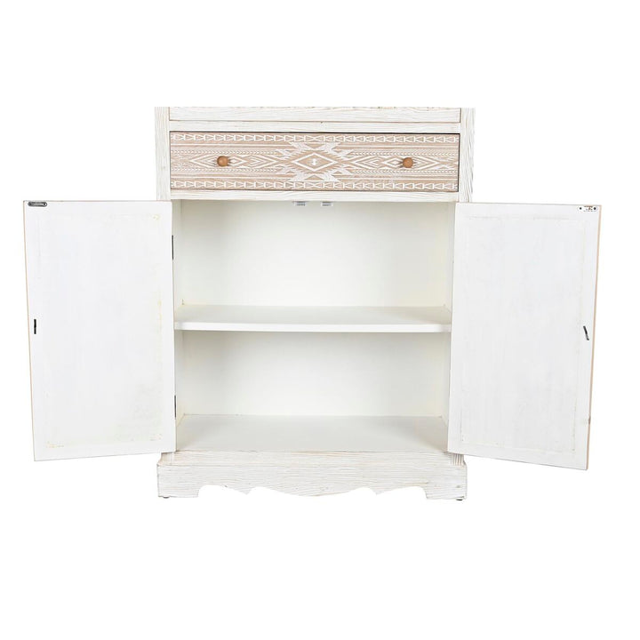 Dkd Home Decor Kast Dkd Home Decor Wit Natuurlijk Kristal Spar 86 X 40 X 180 Cm 80 X 42 X 180 Cm