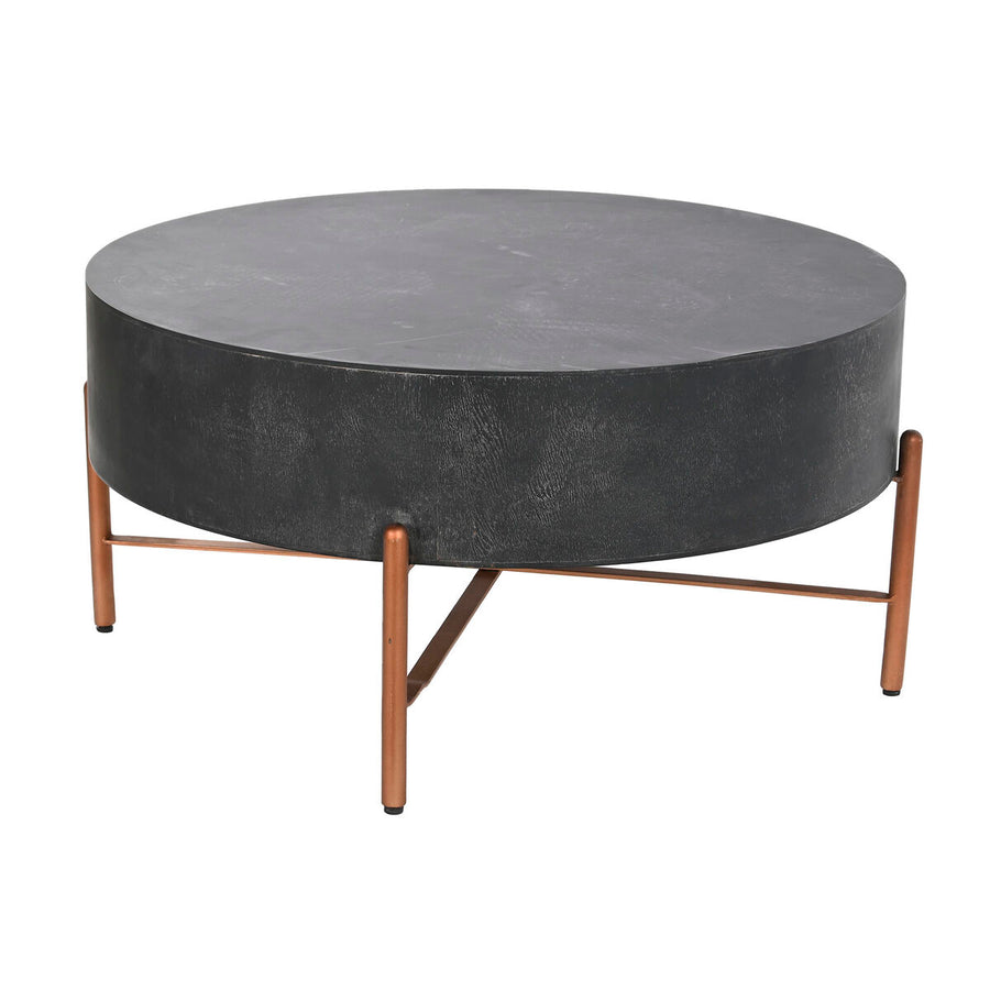 Dkd Home Decor Hoofdtafel Dkd Home Decor Metaal Aluminium 90 X 90 X 45 Cm Mangohout