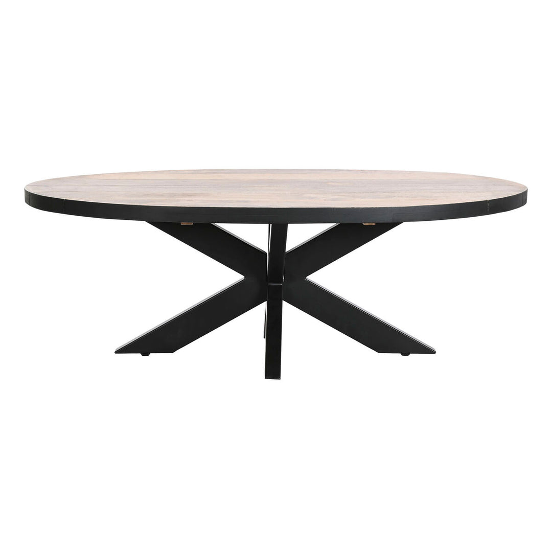 Dkd Home Decor Hoofdtafel Dkd Home Decor Natuurlijk Metaal Mangohout 130 X 70 X 45 Cm