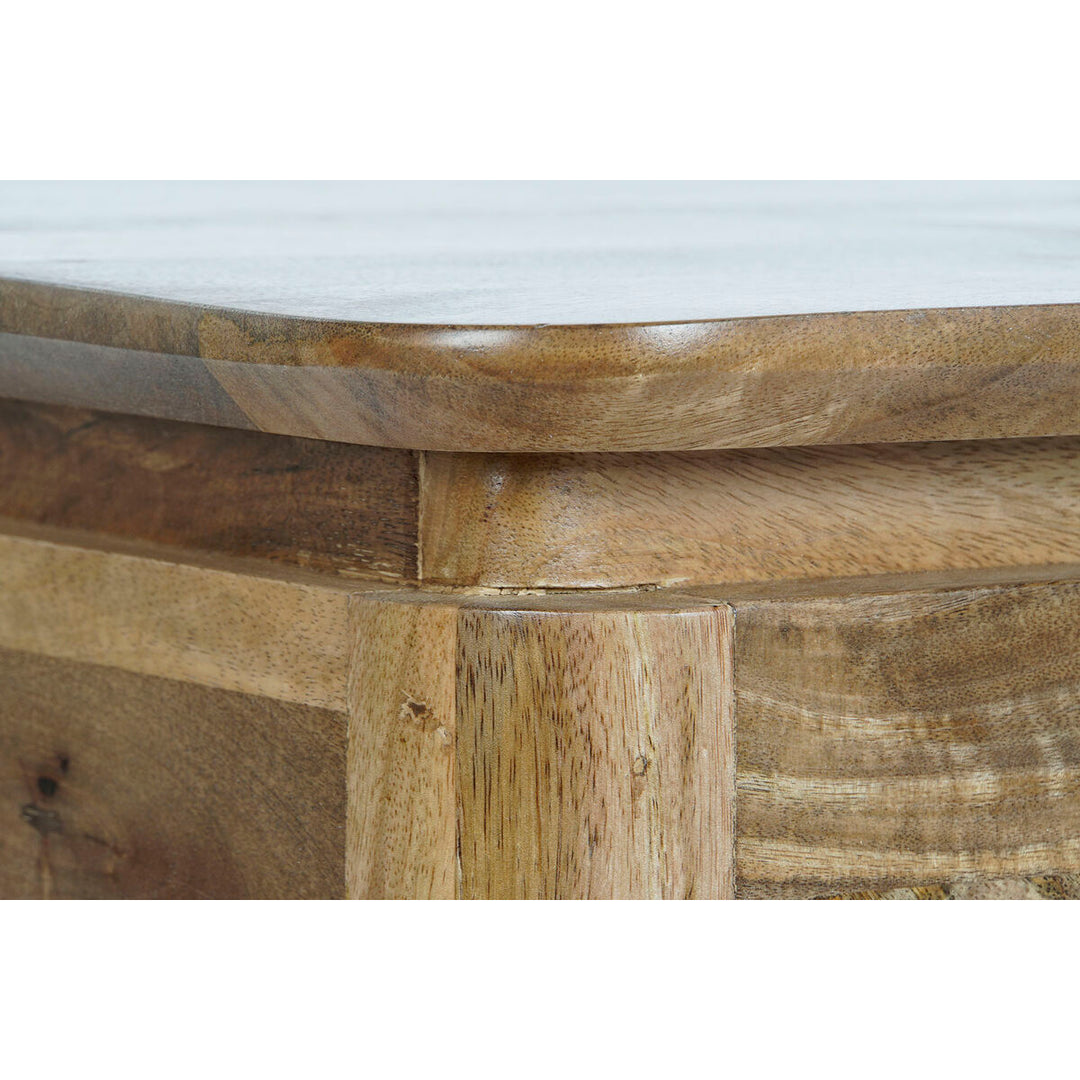 Dkd Home Decor Hoofdtafel Dkd Home Decor 116 X 60 X 46 Cm Metaal Aluminium Mangohout