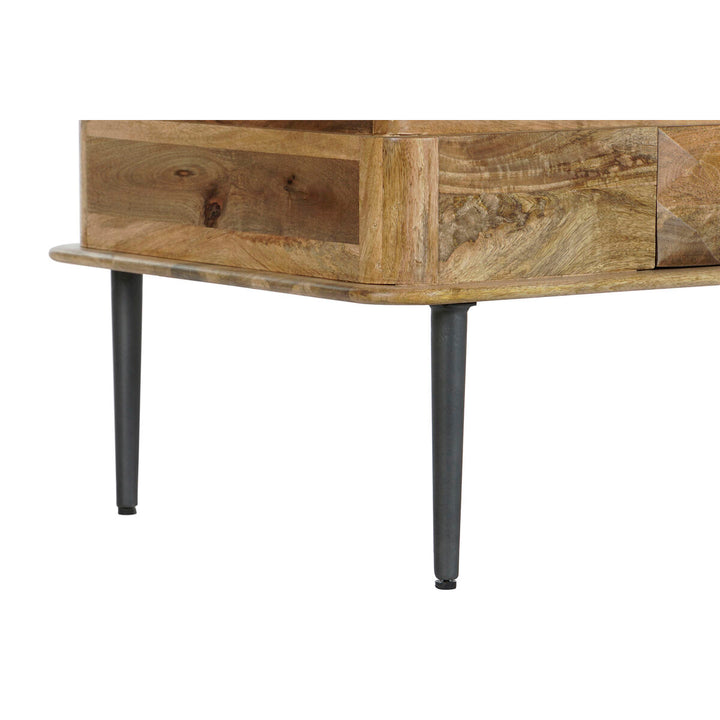 Dkd Home Decor Hoofdtafel Dkd Home Decor 116 X 60 X 46 Cm Metaal Aluminium Mangohout