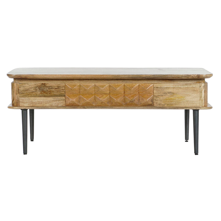 Dkd Home Decor Hoofdtafel Dkd Home Decor 116 X 60 X 46 Cm Metaal Aluminium Mangohout