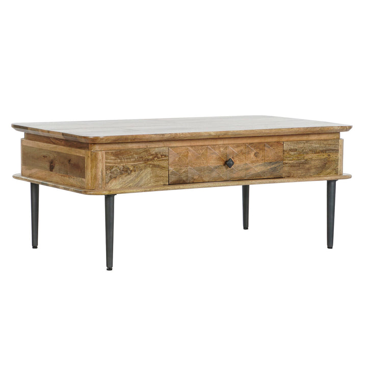 Dkd Home Decor Hoofdtafel Dkd Home Decor 116 X 60 X 46 Cm Metaal Aluminium Mangohout
