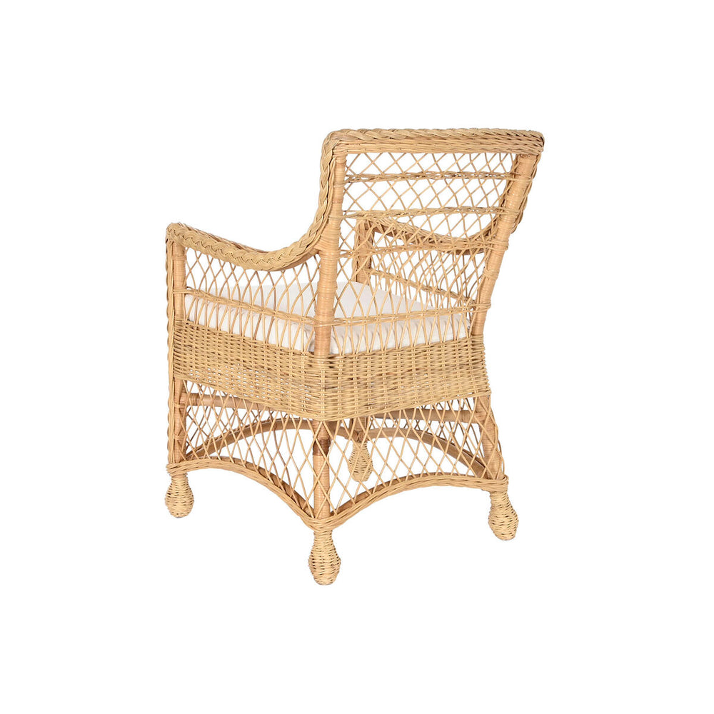 Dkd Home Decor Leunstoel Dkd Home Decor Wit Natuurlijk 56 X 63 X 86 Cm