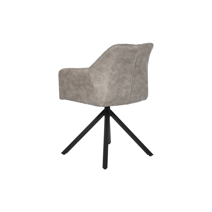 Dkd Home Decor Stoel Dkd Home Decor Zwart Grijs 55 X 58 X 83 Cm
