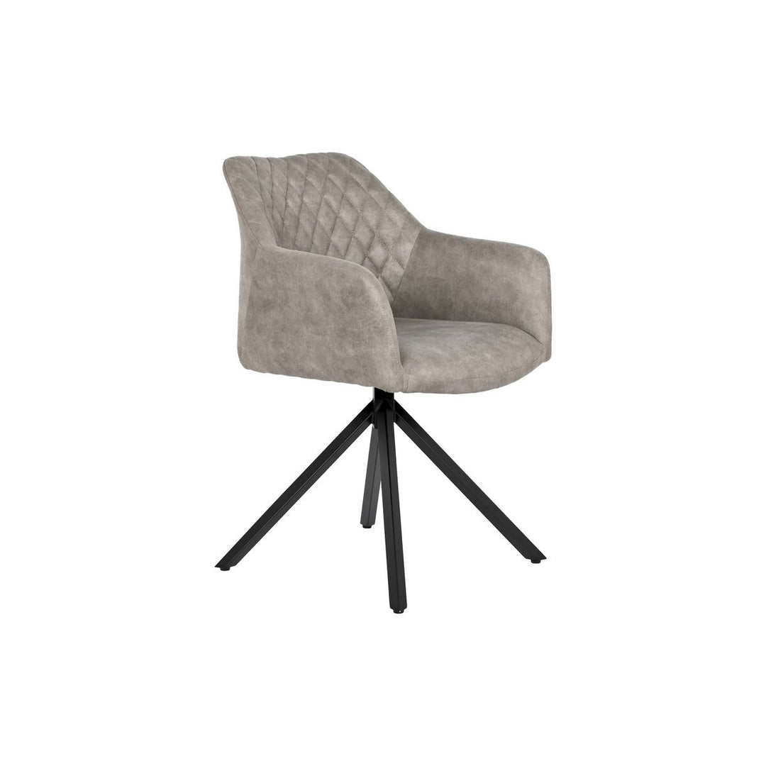 Dkd Home Decor Stoel Dkd Home Decor Zwart Grijs 55 X 58 X 83 Cm