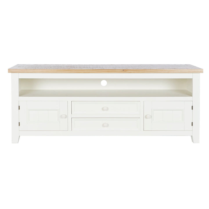 Dkd Home Decor Tv-Meubel Dkd Home Decor Beige Natuurlijk Paulownia Hout 134,5 X 35 X 55 Cm