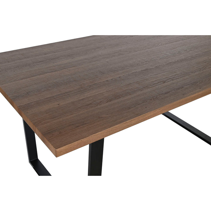 Home Esprit Eettafel Home Esprit Bruin Zwart Ijzer Hout Mdf 160 X 90 X 75 Cm
