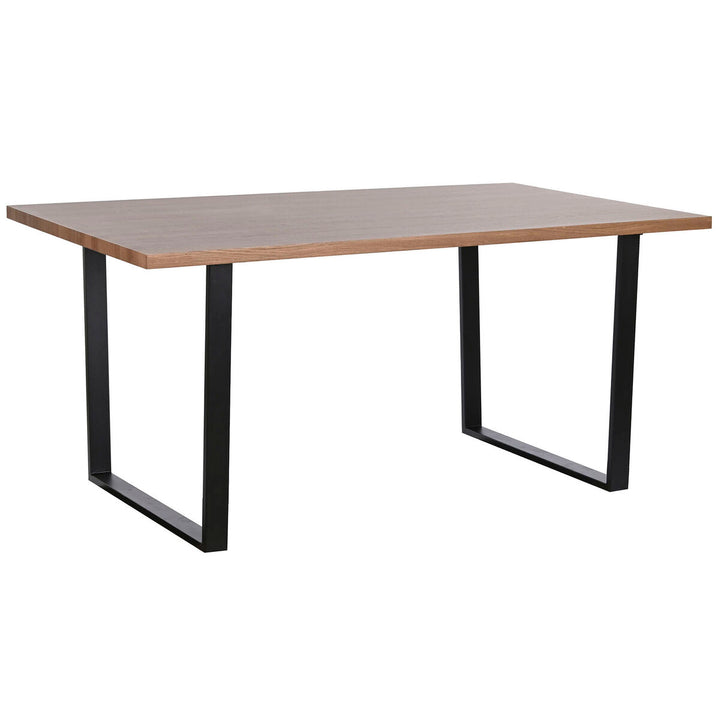 Home Esprit Eettafel Home Esprit Bruin Zwart Ijzer Hout Mdf 160 X 90 X 75 Cm