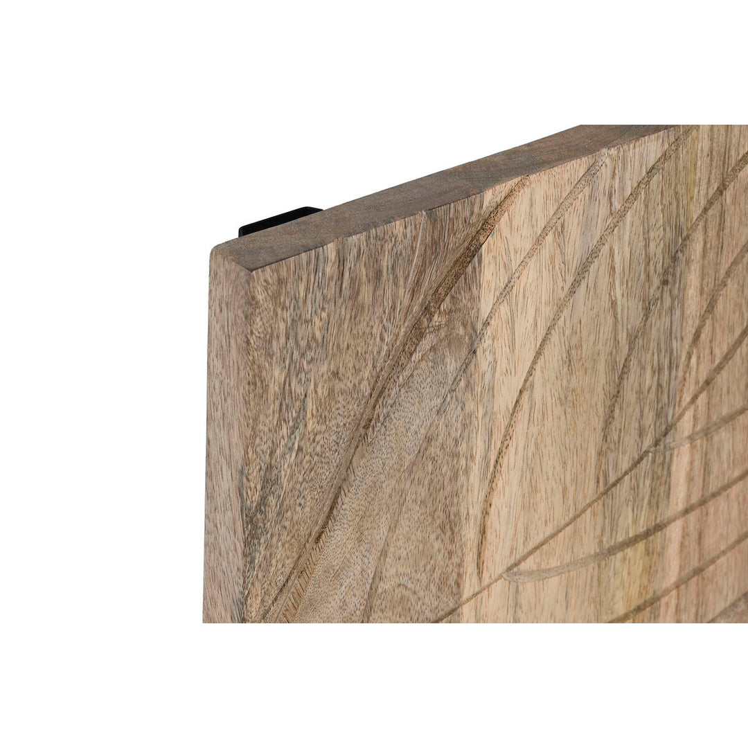 Home Esprit Wanddecoratie Home Esprit Natuurlijk Modern Blad Van Een Plant 90 X 3 X 90 Cm (9 Onderdelen)
