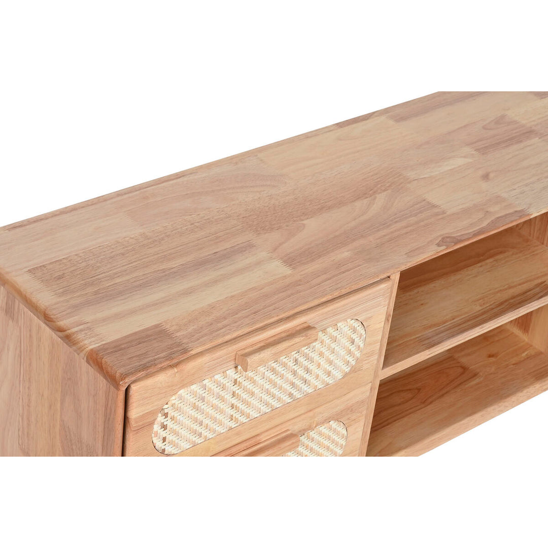 Home Esprit Tv-Meubel Home Esprit Natuurlijk Metaal Rubberwood 120 X 30 X 48 Cm