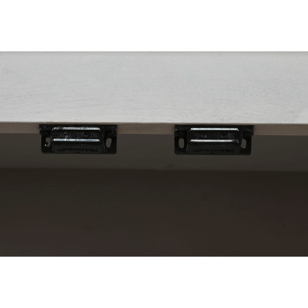 Home Esprit Dressoir Home Esprit Wit Mangohout 82 X 45 X 195 Cm