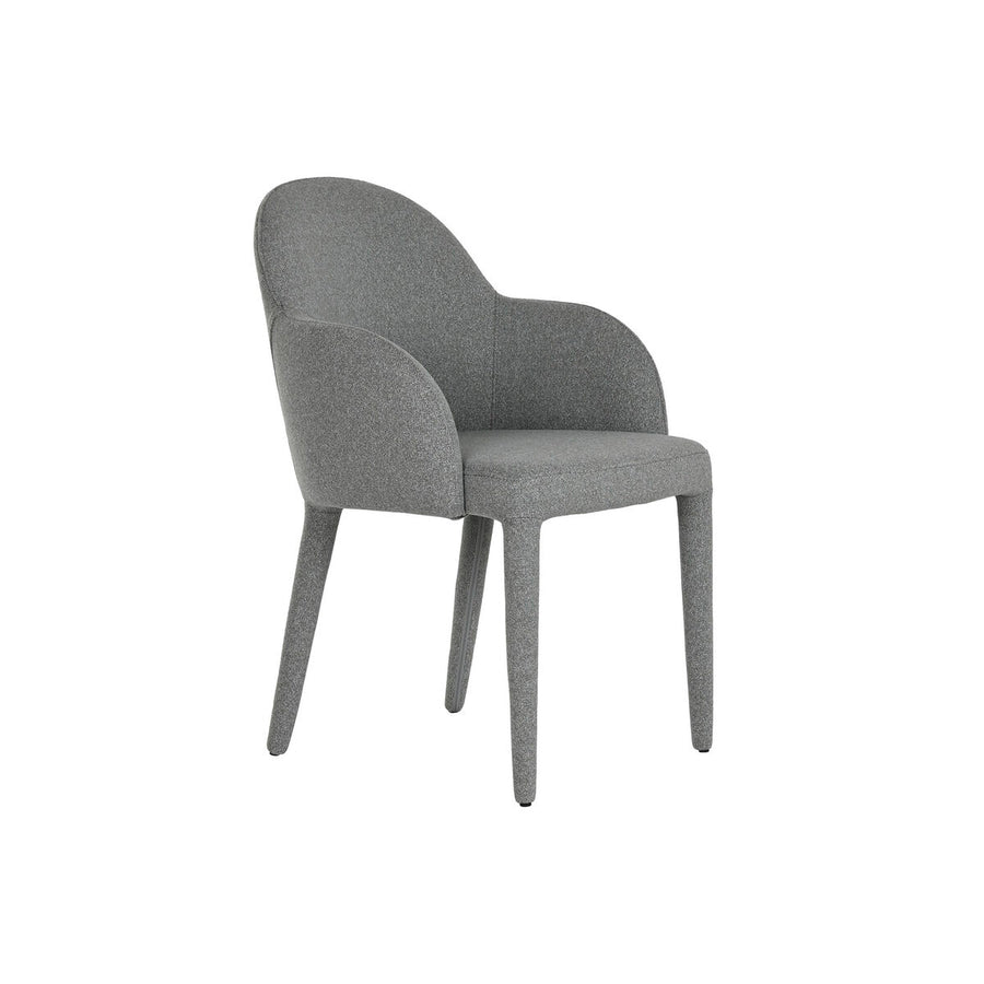 Home Esprit Keukenstoel Home Esprit Grijs Polyester Metaal 59 X 63 X 86 Cm