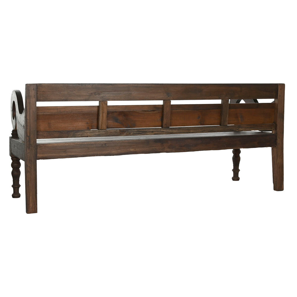 Home Esprit Bank Home Esprit Donkerbruin Teakhout 196 X 68 X 82 Cm
