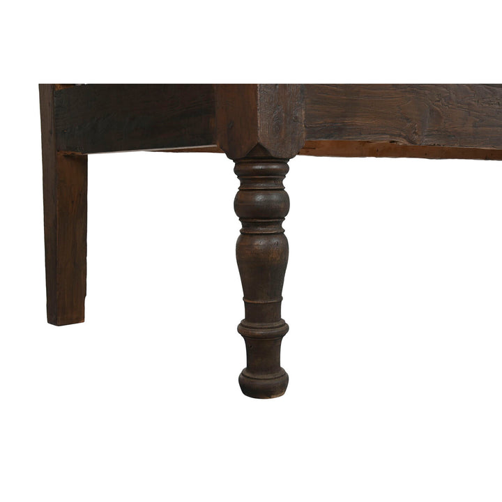 Home Esprit Bank Home Esprit Donkerbruin Teakhout 196 X 68 X 82 Cm