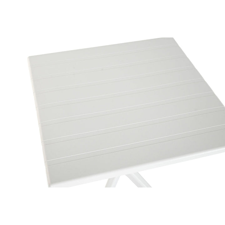 Home Esprit Eettafel Home Esprit Grijs Metaal Polypropyleen 70 X 70 X 75 Cm