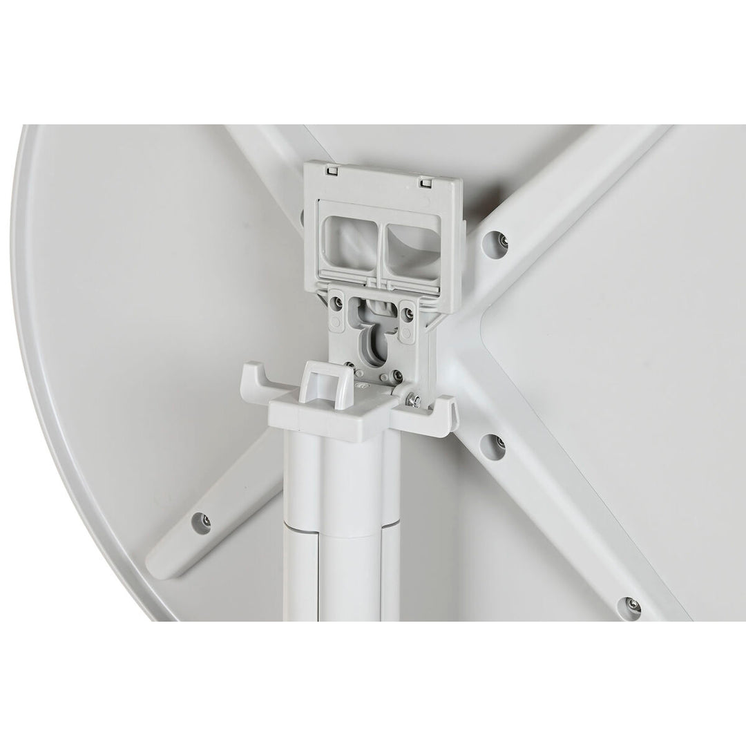 Home Esprit Eettafel Home Esprit Grijs Metaal Polypropyleen 80 X 80 X 75 Cm