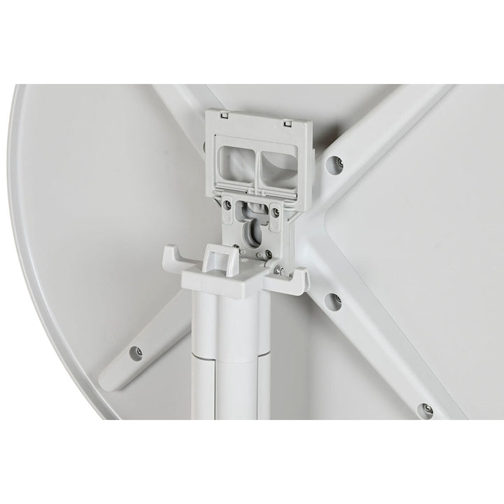 Home Esprit Eettafel Home Esprit Grijs Metaal Polypropyleen 80 X 80 X 75 Cm