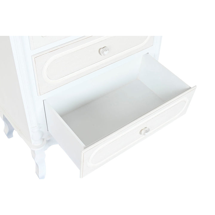 Home Esprit Display Standaard Home Esprit Wit Hout Kristal 76 X 39 X 193 Cm