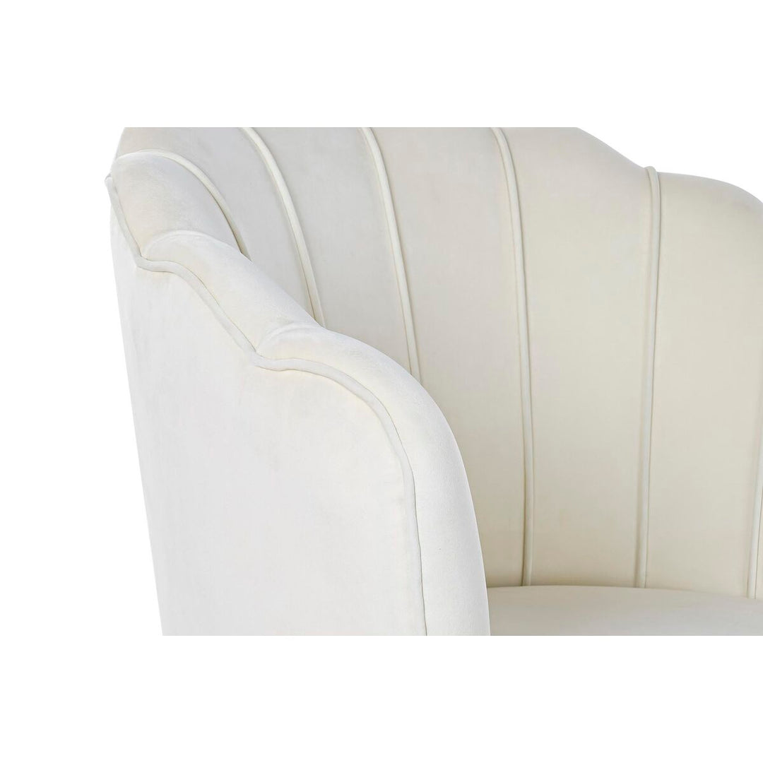Home Esprit Leunstoel Home Esprit Crème 80 X 75 X 86 Cm