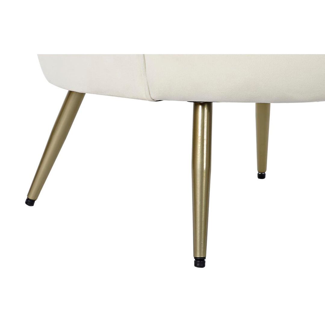 Home Esprit Leunstoel Home Esprit Crème 80 X 75 X 86 Cm