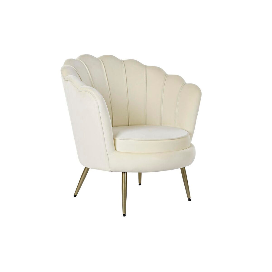 Home Esprit Leunstoel Home Esprit Crème 80 X 75 X 86 Cm