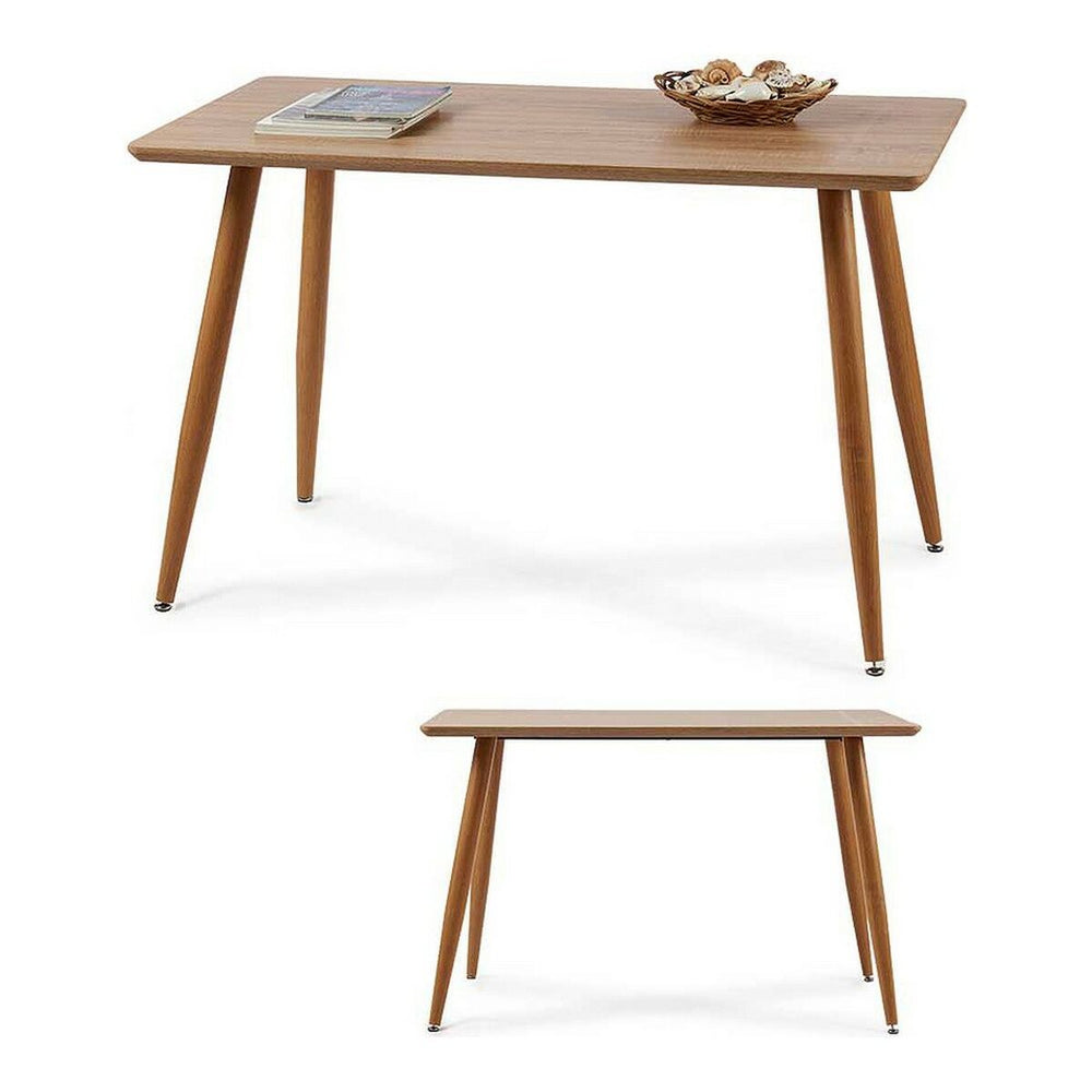 Gift Decor Eettafel Gift Decor Bruin Metaal Hout Melamine 120 X 70 X 75 Cm
