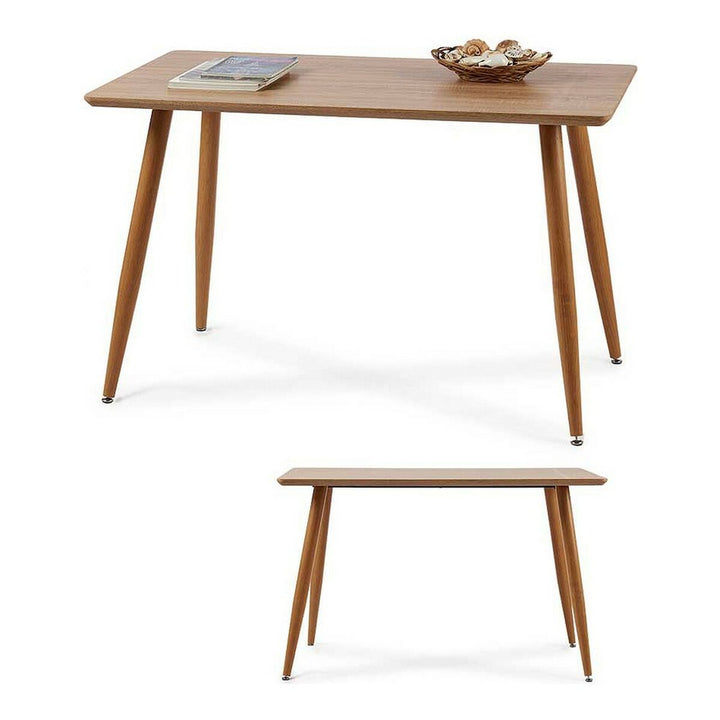 Gift Decor Eettafel Gift Decor Bruin Metaal Hout Melamine 120 X 70 X 75 Cm