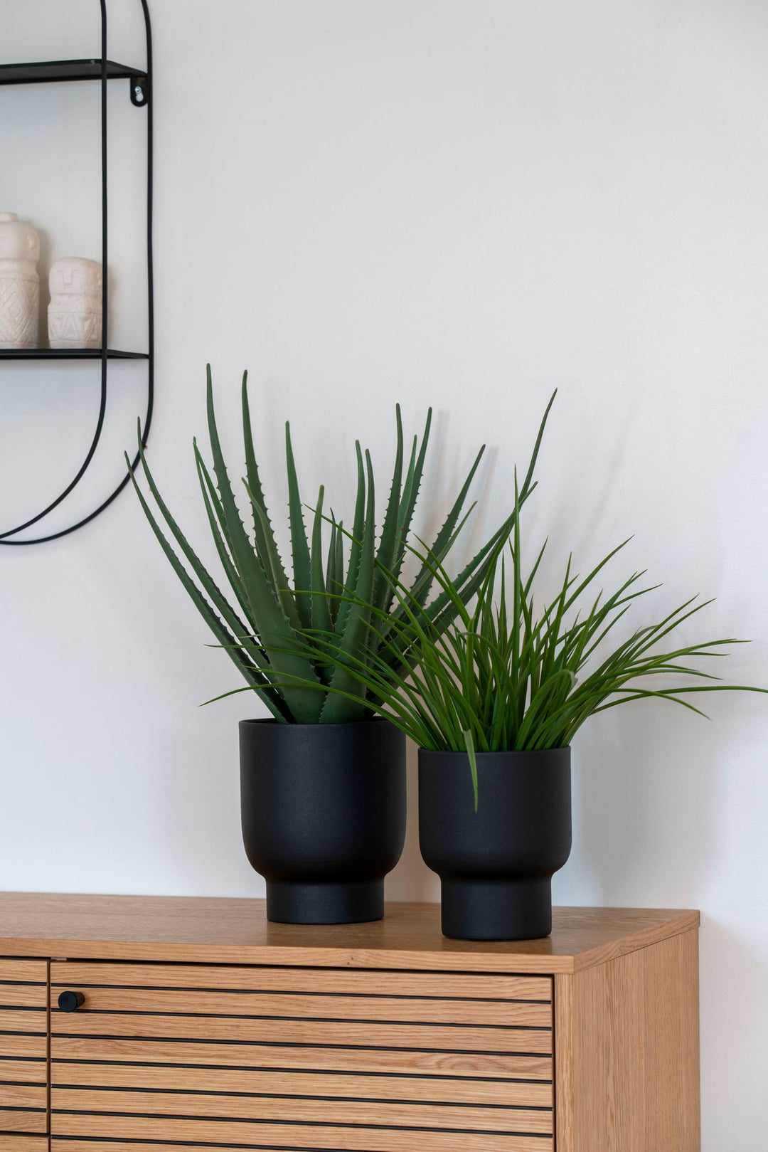 Kunstplant met gras | 45 cm hoog