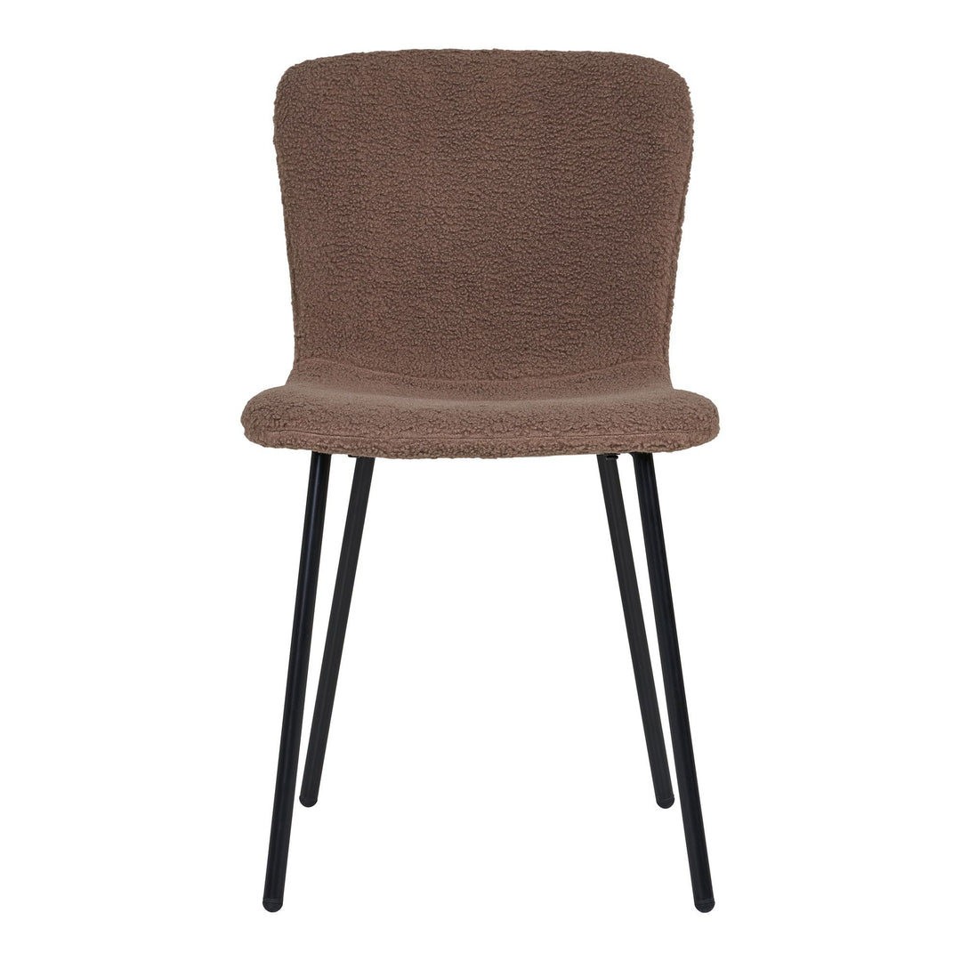 Eetkamerstoelen Halden | Donkerbruin | Set van 2 stuks