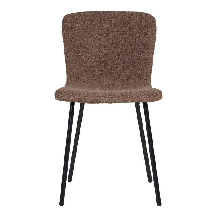 Eetkamerstoelen Halden | Donkerbruin | Set van 2 stuks