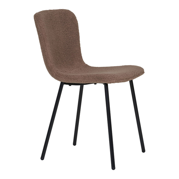 Eetkamerstoelen Halden | Donkerbruin | Set van 2 stuks