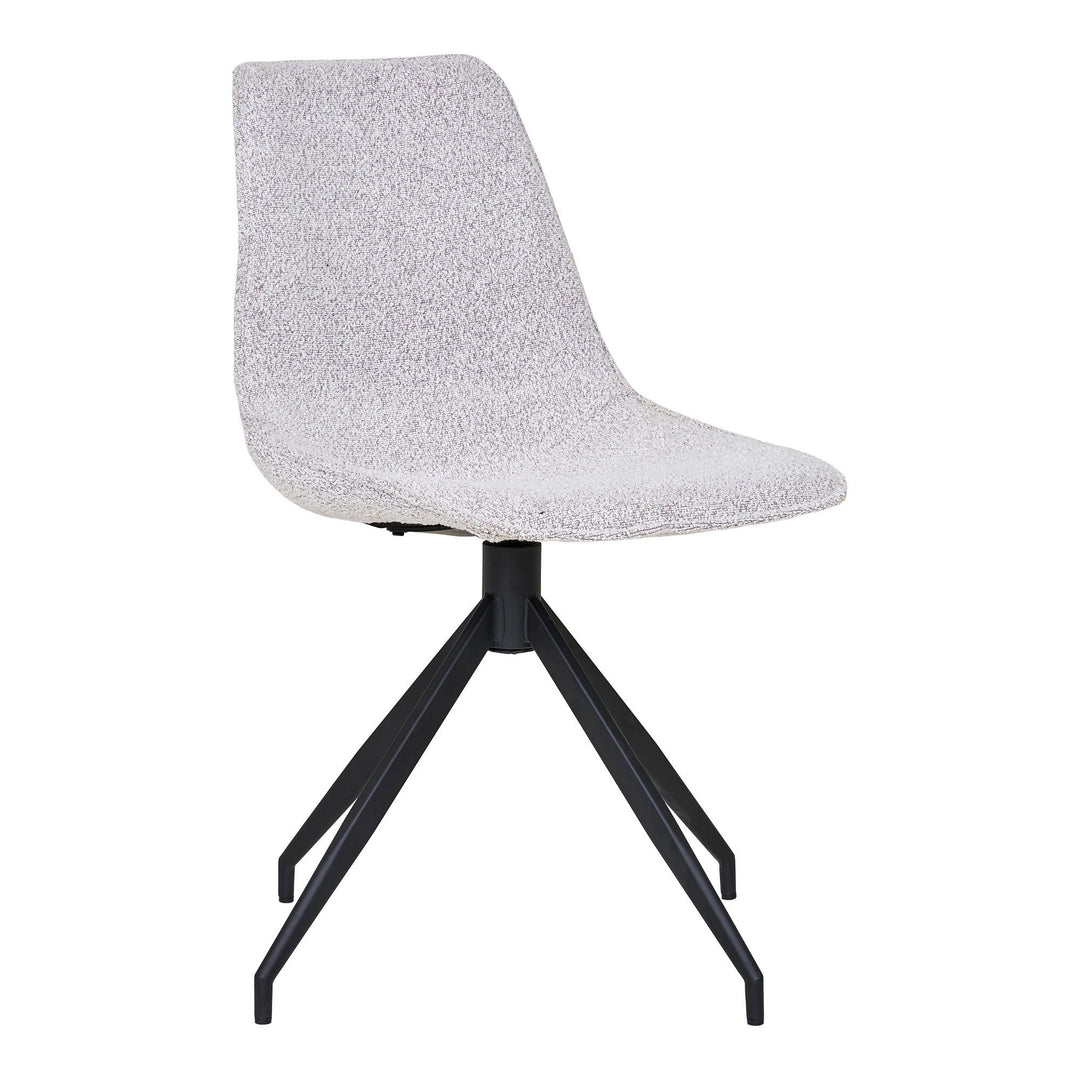 Eetkamerstoelen Monaco | Zandkleurig | Draaibaar | Set van 2 stuks