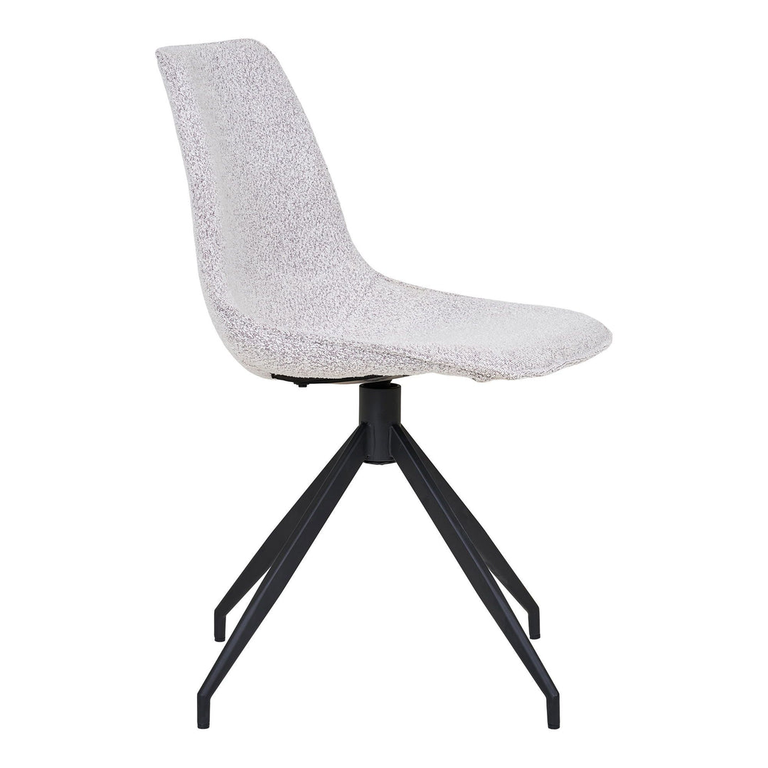 Eetkamerstoelen Monaco | Zandkleurig | Draaibaar | Set van 2 stuks