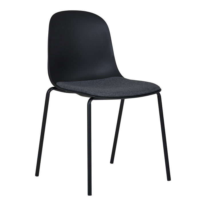 Eetkamerstoelen Madelena | Zwart | Set van 2 stuks