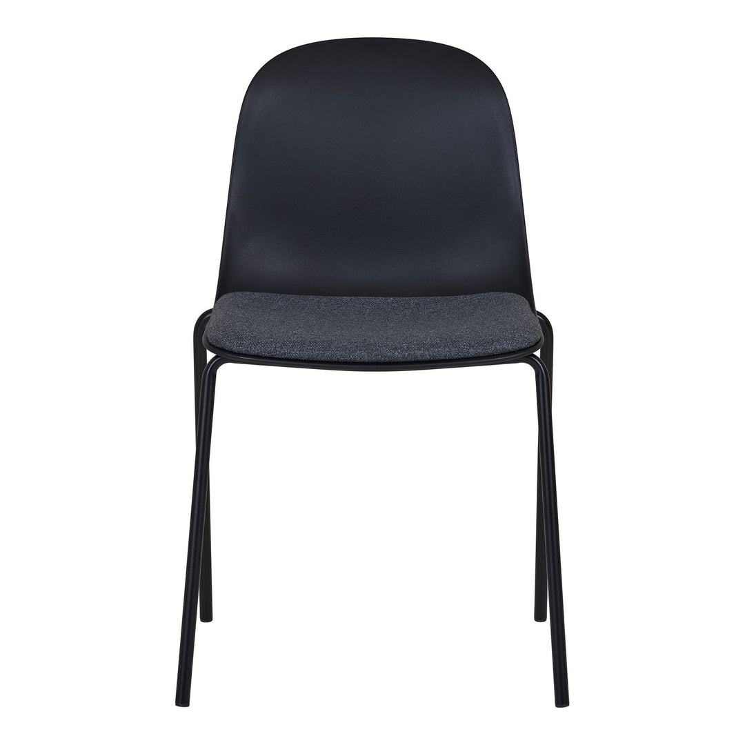 Eetkamerstoelen Madelena | Zwart | Set van 2 stuks